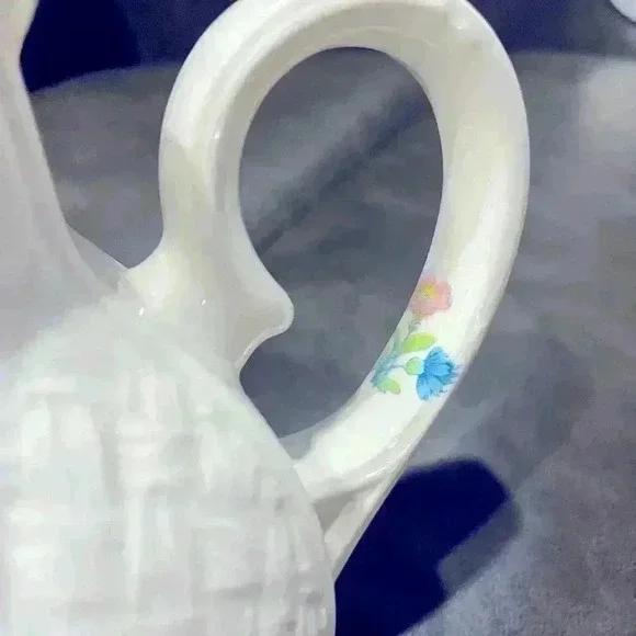 Trentham by Arthur Wood Floral White Teapot from England - Picture 9 of 12